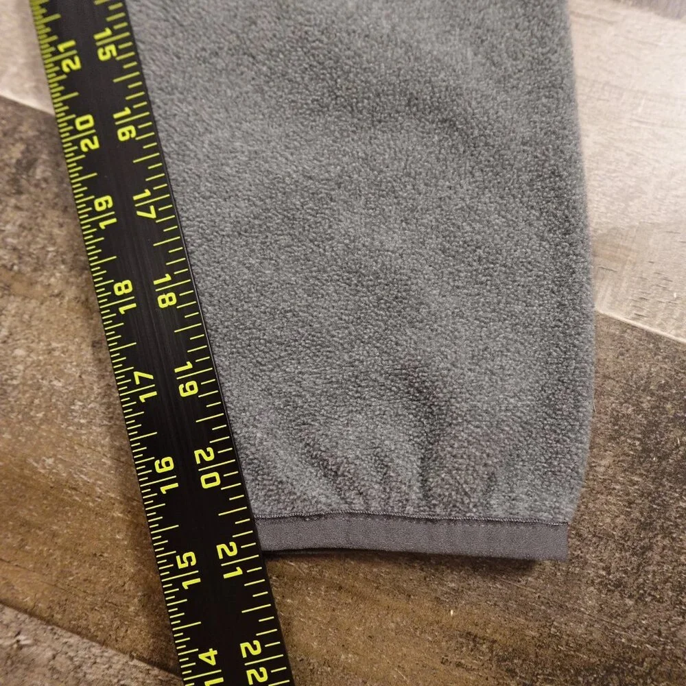 The North Face Men’s Gray Polartec Quarter-Zip Fleece Pullover Size Medium‎